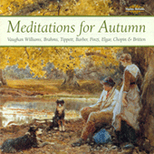 Meditations for Autumn with Finzi's Ecologue album cover
